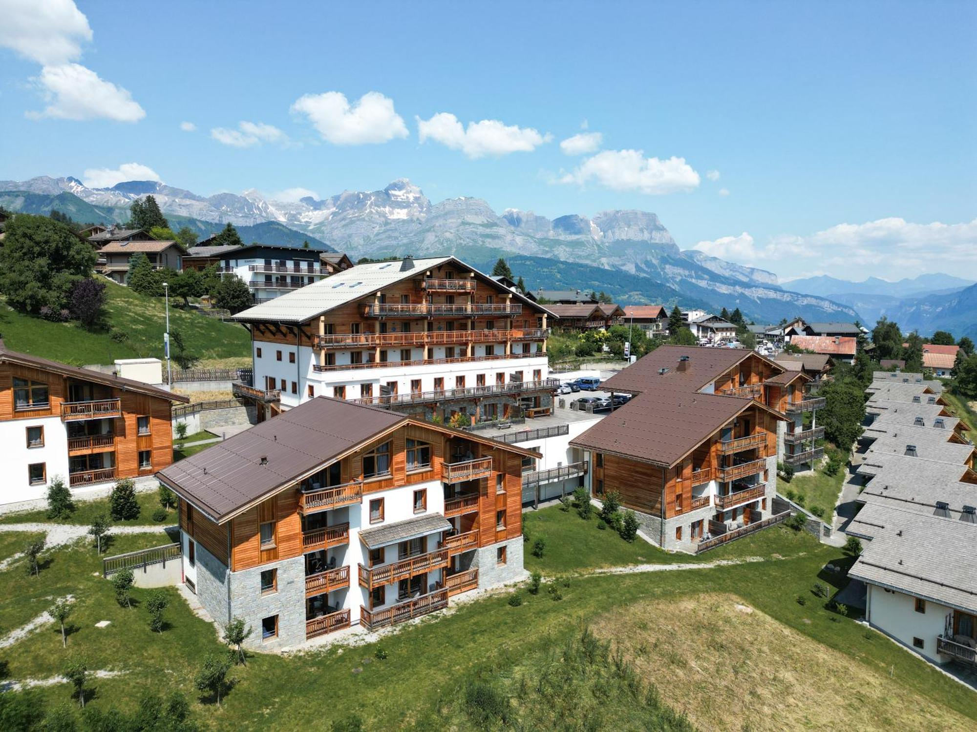 Terresens - Les Fermes Du Mont-Blanc Aparthotel Combloux Kültér fotó