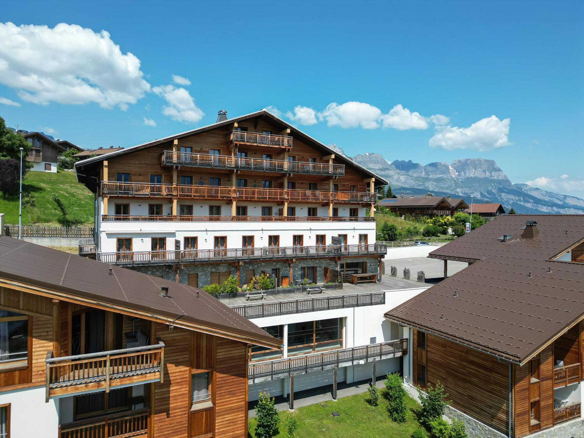 Terresens - Les Fermes Du Mont-Blanc Aparthotel Combloux Kültér fotó